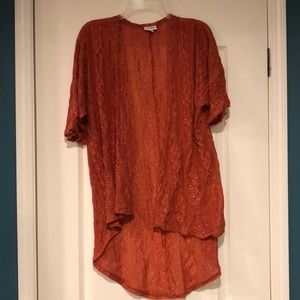 Lula Row sheer cardigan